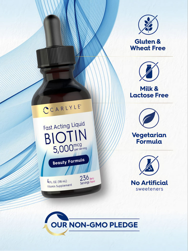 Biotin 5000mcg | 4oz Liquid