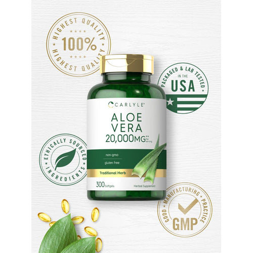 View 5 Aloe Vera | 300 Softgels