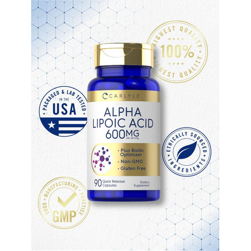 View 5 Alpha Lipoic Acid 600mg per serving | 90 Capsules