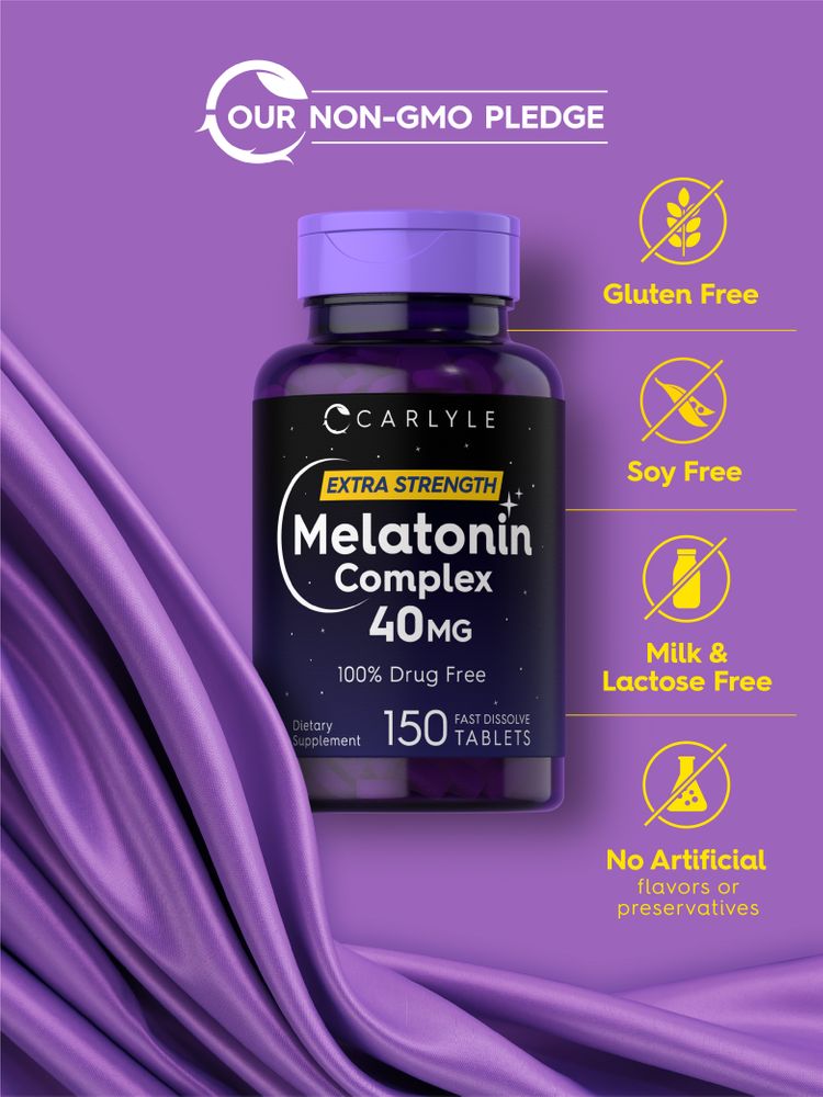 Melatonin 40mg | 150 Tablets