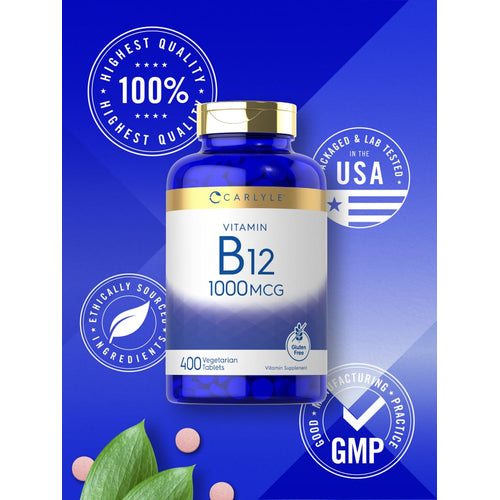 View 5 Vitamin B-12 1000mcg | 400 Tablets
