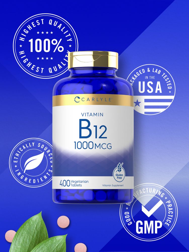 Vitamin B-12 1000mcg | 400 Tabletten