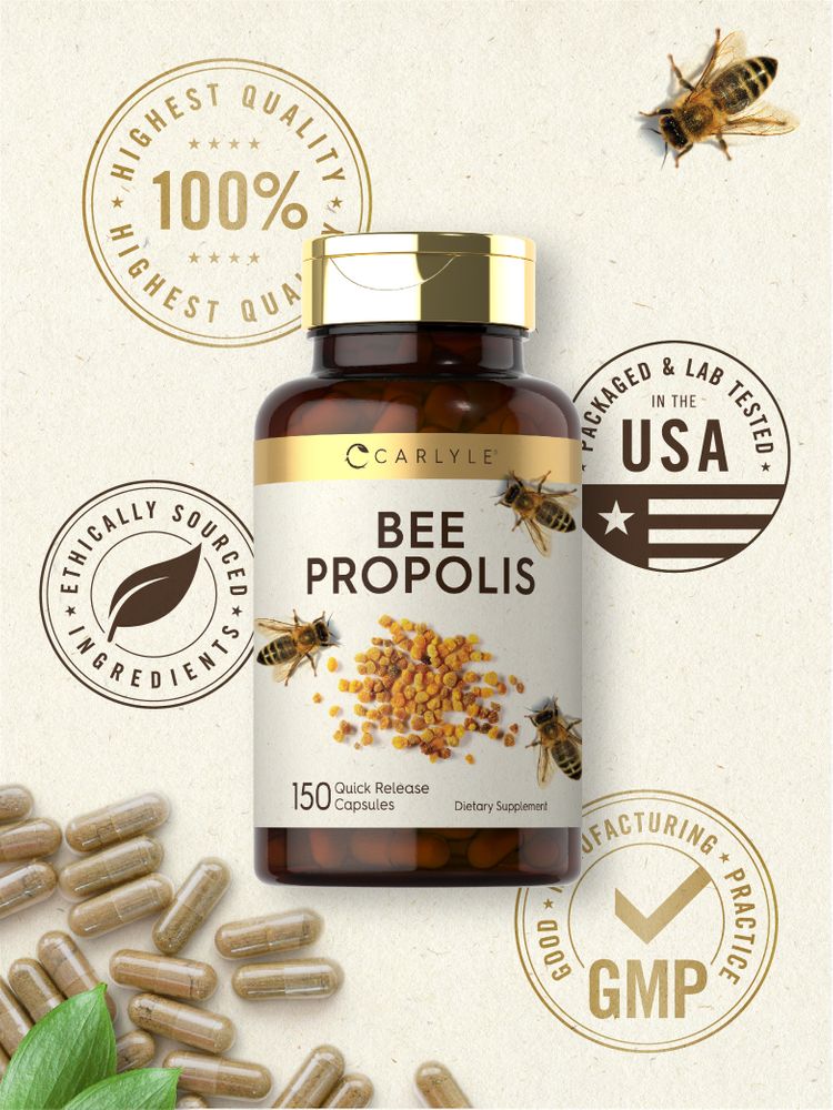 Própolis de Abeja | 150 Cápsulas