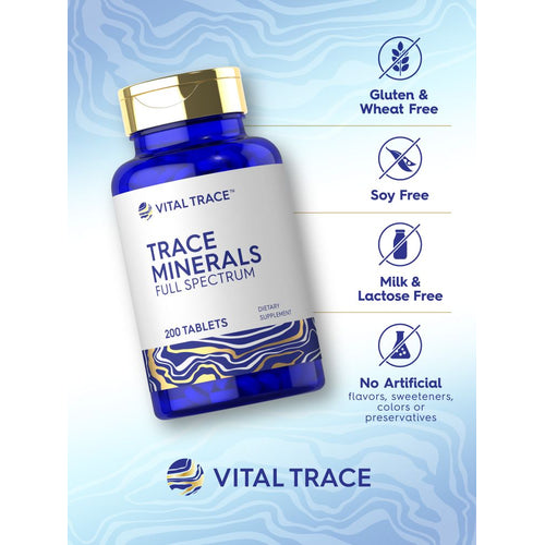 View 5 Minerales traza | 200 tabletas