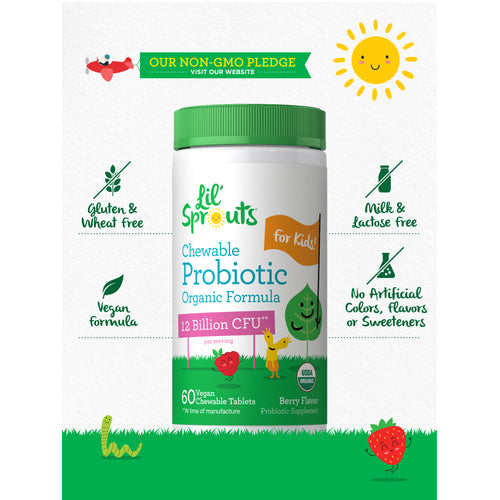 View 2 Kids Chewable Probiotic | 12 Billion CFU