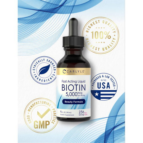 View 6 Biotin 5000mcg | 4oz Liquid