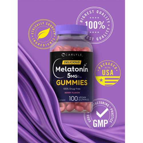 View 6 Melatonina 5mg por porción | 100 Gomitas