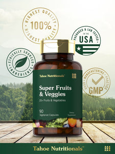 Super Fruits and Veggies | 90 Capsules