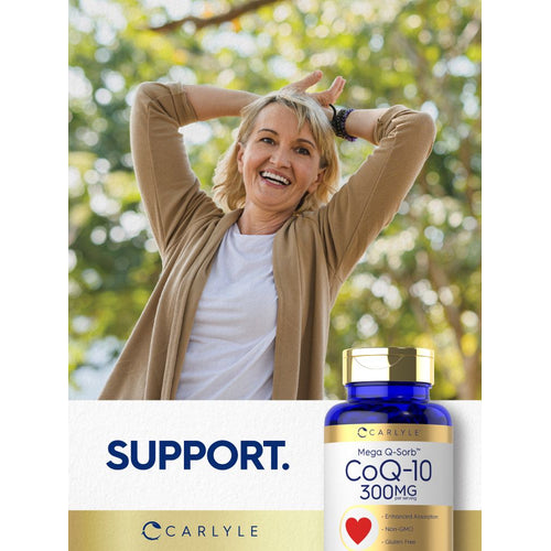 View 7 CoQ10 300mg per serving | 120 Softgels