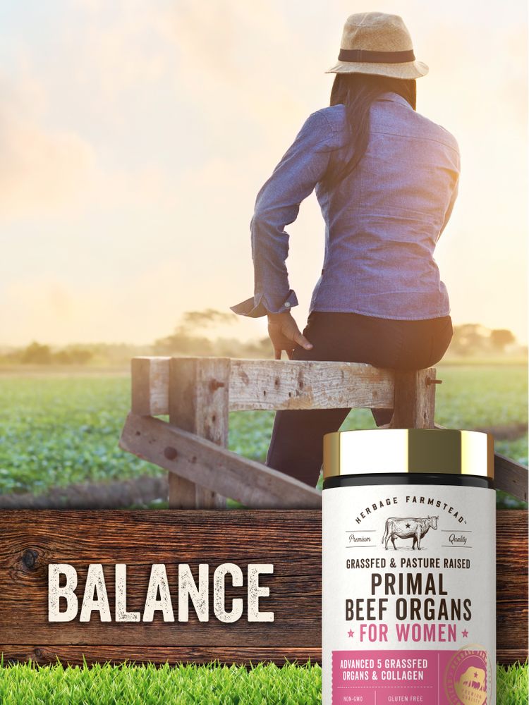 Grassfed Beef Organ Supplement for Women | 180 Capsules