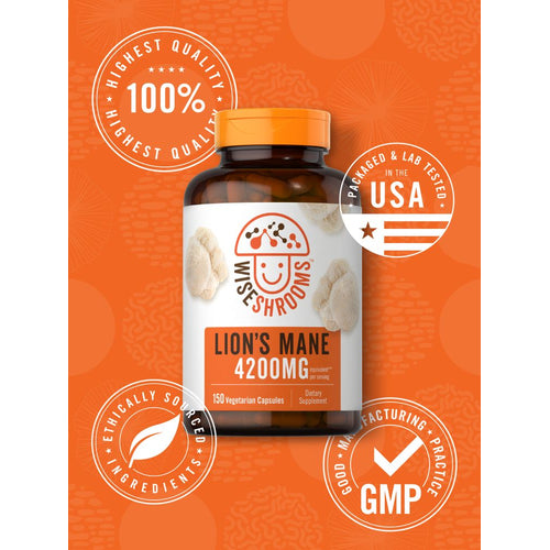 View 6 Melena de León 4200mg por porción | 150 Cápsulas