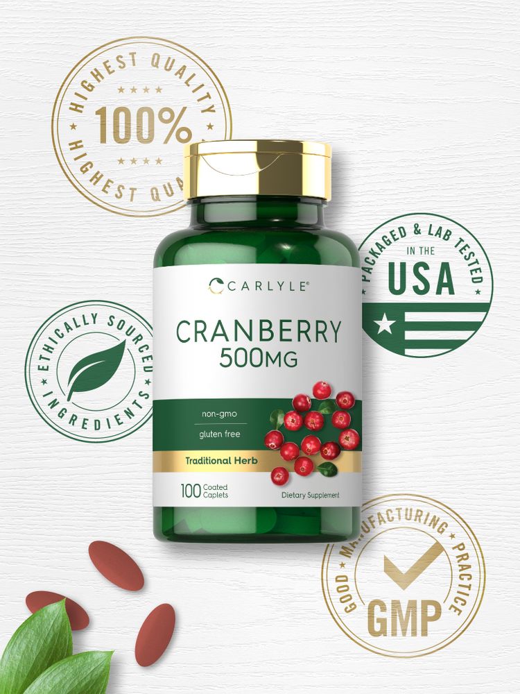 Cranberry 500mg | 100 Caplets