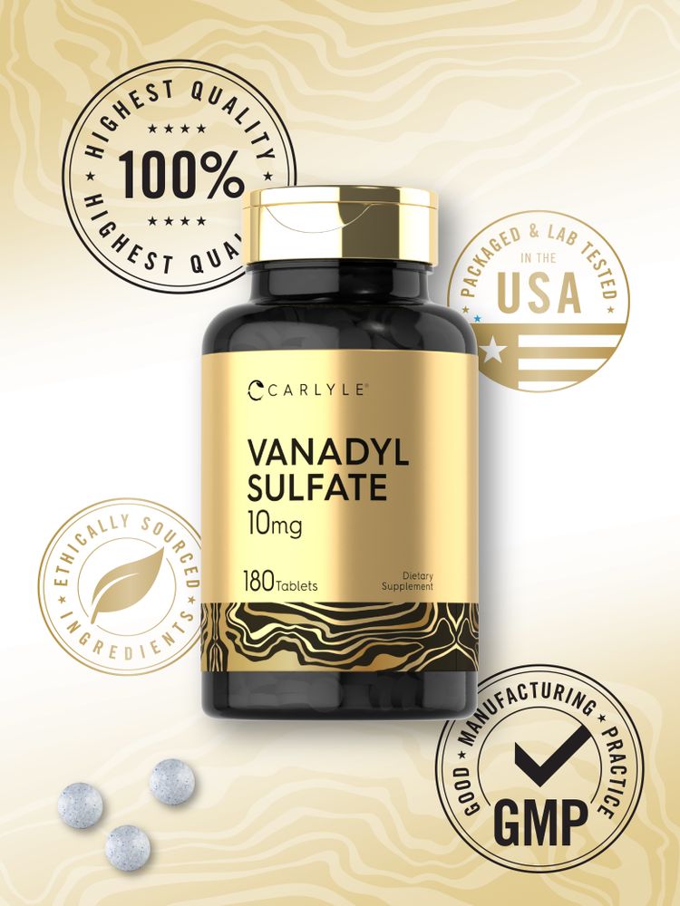 Vanadylsulfat 10 mg | 180 Tabletten