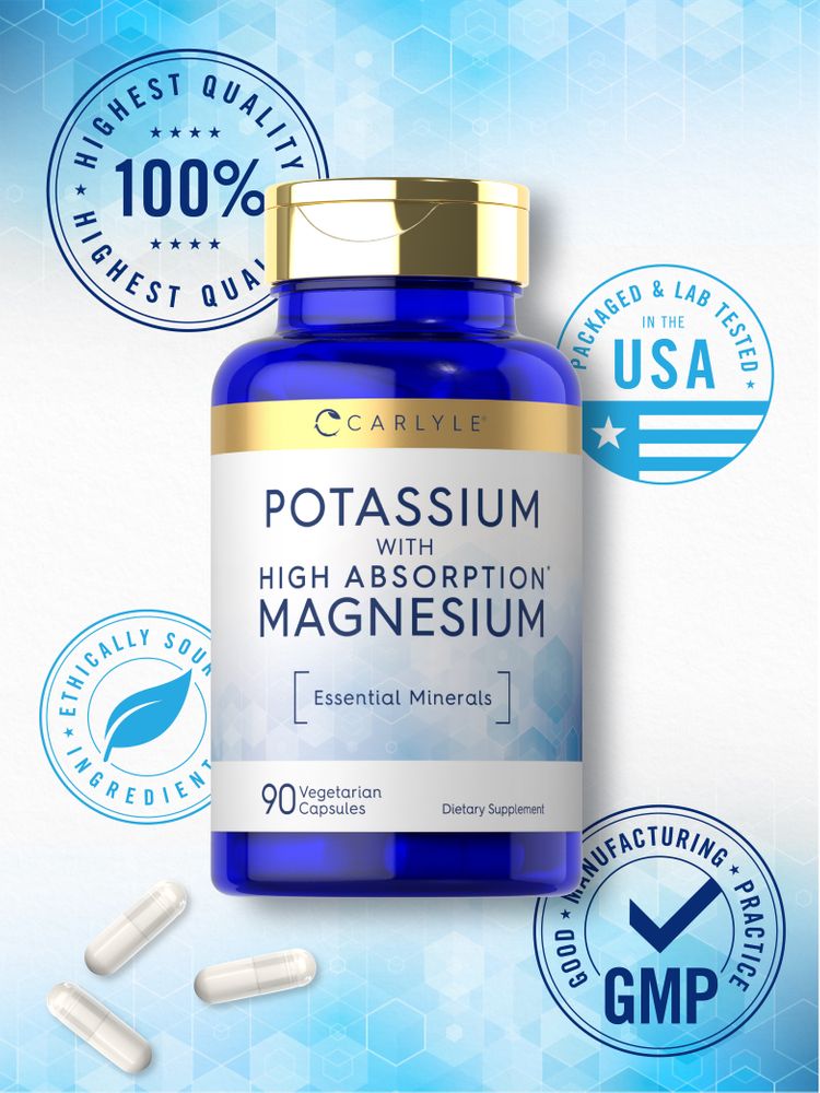 Potassium Magnésium | 90 Gélules