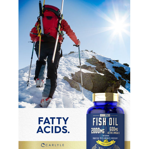 View 6 Óleo de Peixe 2000mg por porção | 90 Cápsulas Gelatinosas