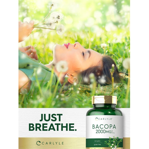 View 6 Bacopa Monnieri 2000mg por porção | 180 Cápsulas
