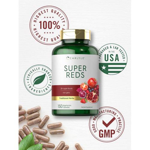 View 6 Super Reds | 150 Capsules