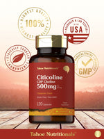 Load image into Gallery viewer, Citicoline 500mg | 120 Capsules
