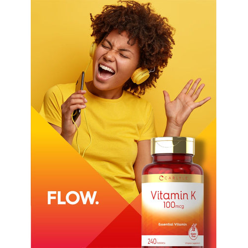 View 6 Vitamina K 100mcg | 240 Tabletas