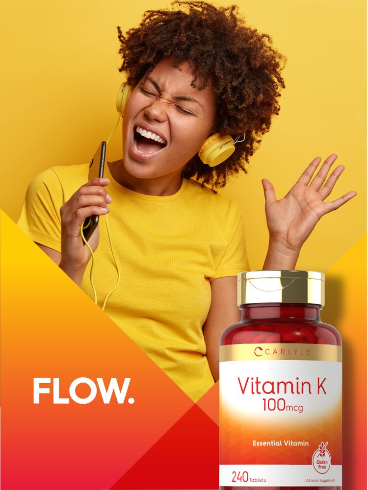 Vitamina K 100mcg | 240 Comprimidos