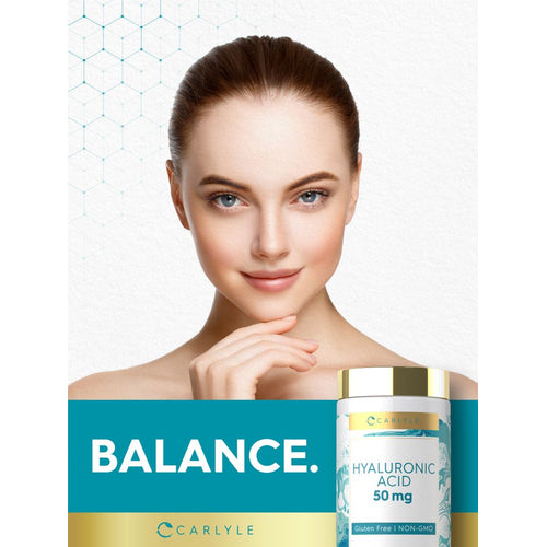 View 6 Suplemento de Ácido Hialurónico 50 mg | 90 Cápsulas