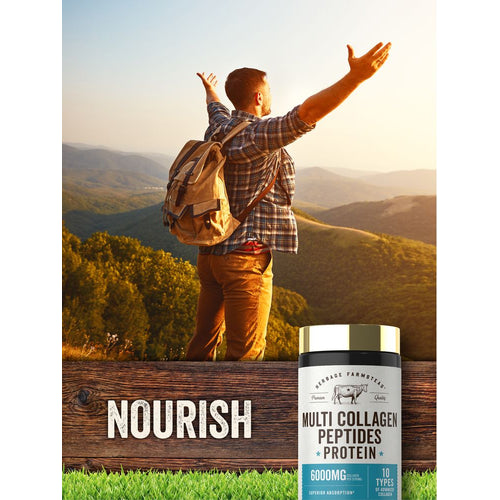 View 6 Multi Collagen Peptides 6000mg | 120 Caplets