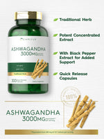 Load image into Gallery viewer, Ashwagandha 3000mg | 300 Capsules
