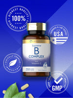 Load image into Gallery viewer, Vitamin B Complex plus Vitamin C | 250 Caplets
