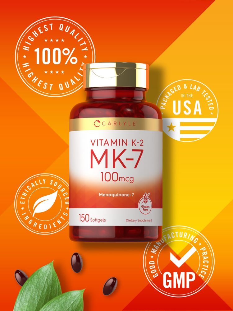 Vitamin K-2 100mcg | 150 Softgels