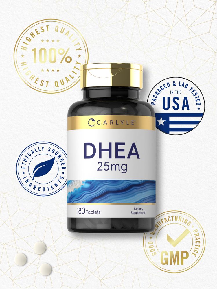 DHEA 25mg | 180 Comprimidos