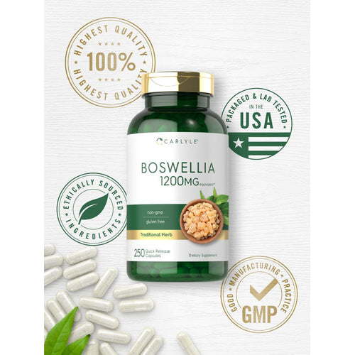 View 6 Extracto de Boswellia | 250 Cápsulas