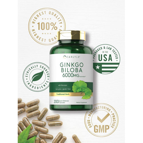 View 6 Ginkgo Biloba | 200 Kapseln