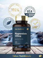 Load image into Gallery viewer, Magnesium 500mg | 140 Caplets
