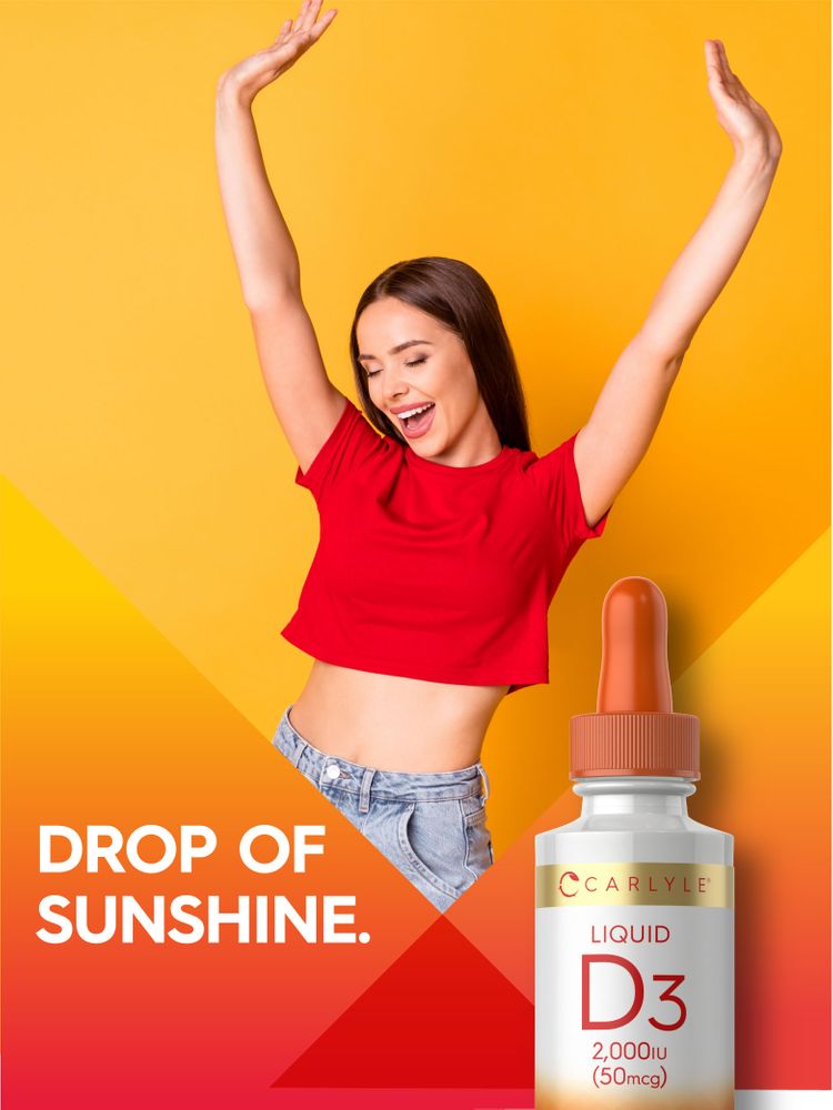 Vitamina D-3 2000IU | 2oz Líquido