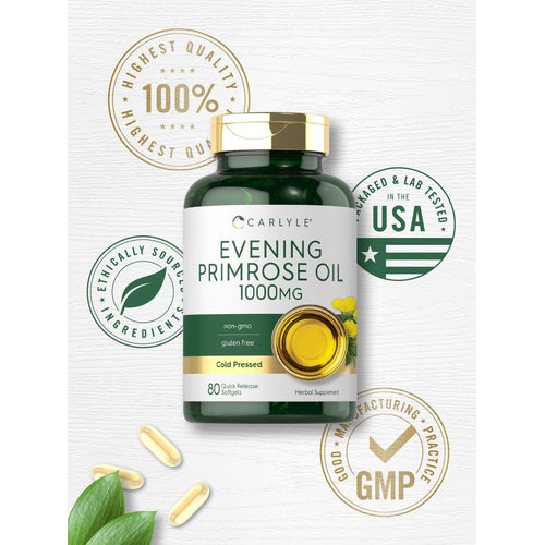 View 6 Evening Primrose Oil 1000mg | 80 Softgels