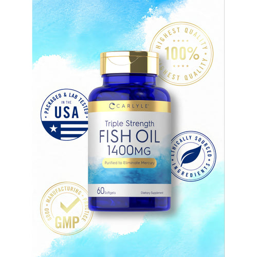 View 6 Aceite de Pescado 1360mg | 60 Cápsulas Blandas