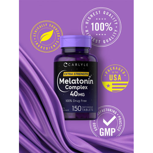 View 6 Melatonina 40mg | 150 Tabletas