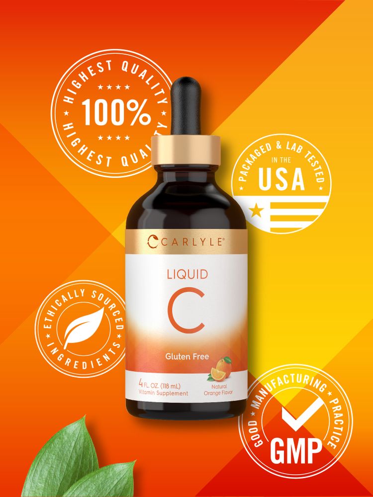 Vitamina C | Líquido de 4 oz