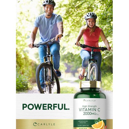 View 6 Vitamina C 2000mg per porzione con Cinorrodi & Bioflavonoidi | 150 Compresse