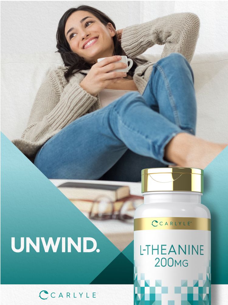 L-Theanine 200mg | 120 Capsules