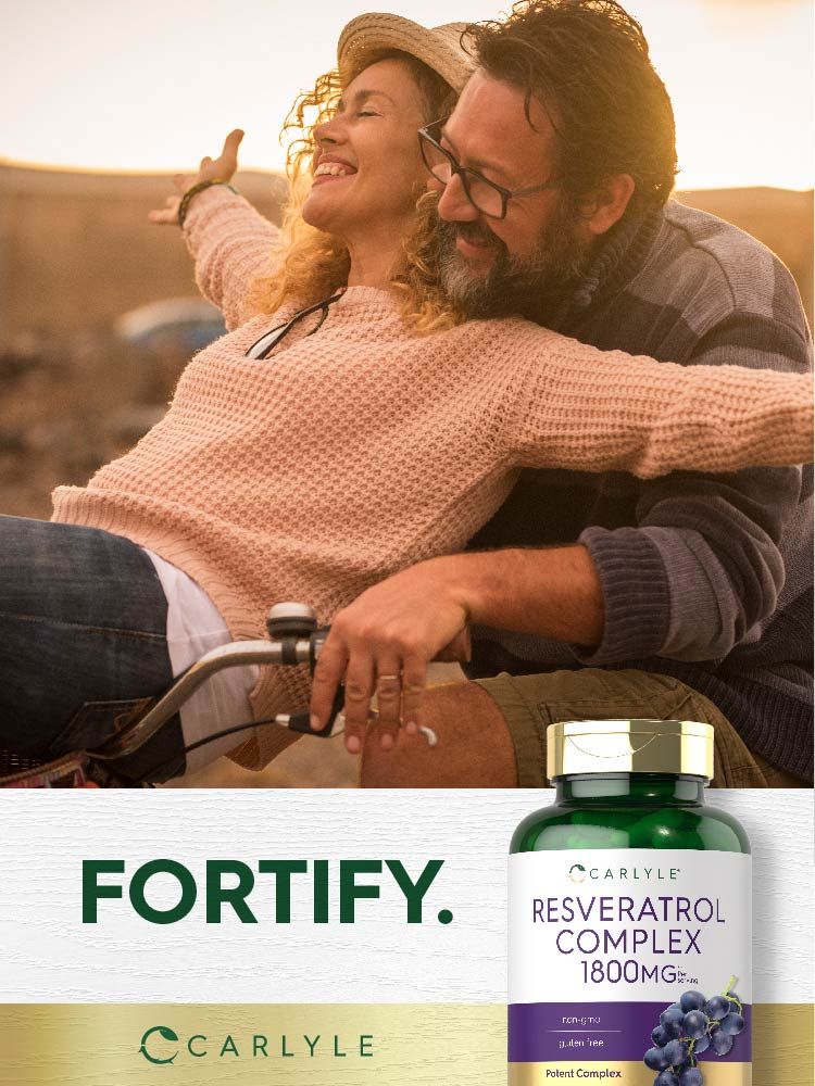 Resveratrol 1800mg por porción | 180 Cápsulas