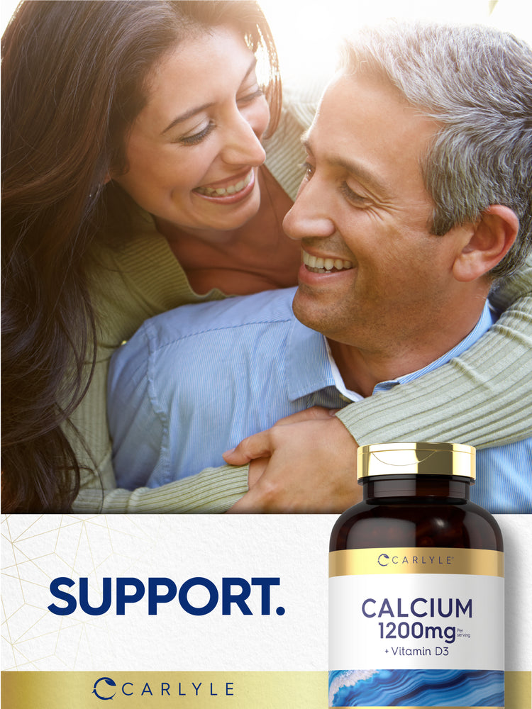 Calcium 1200 mg with Vitamin D3 | 250 Softgels