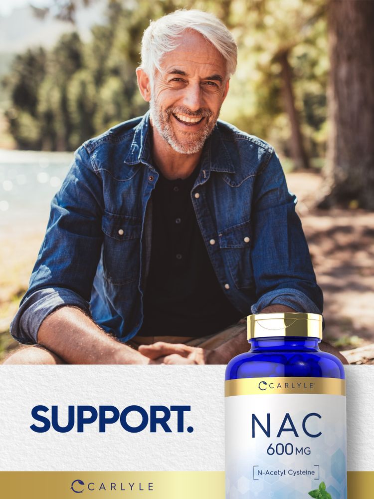 NAC N-Acétylcystéine 600mg | 180 Capsules