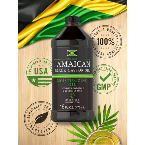 View 6 Aceite de Ricino Negro Jamaicano | 16oz Líquido