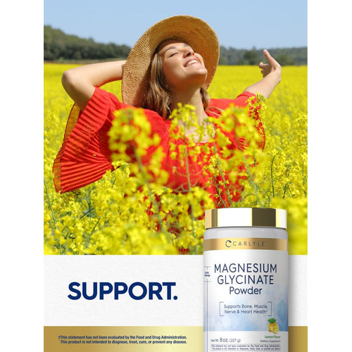 View 6 Magnesium Glycinate | 8 oz Powder