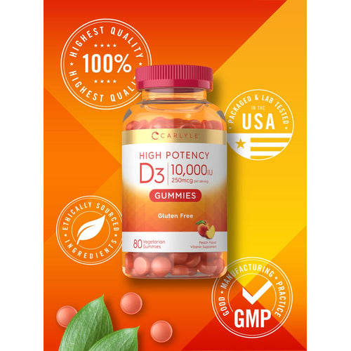 View 6 Vitamin D-3 | 80 Gummies