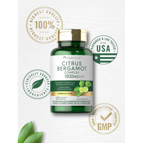 View 6 Citrus Bergamot | 120 Cápsulas