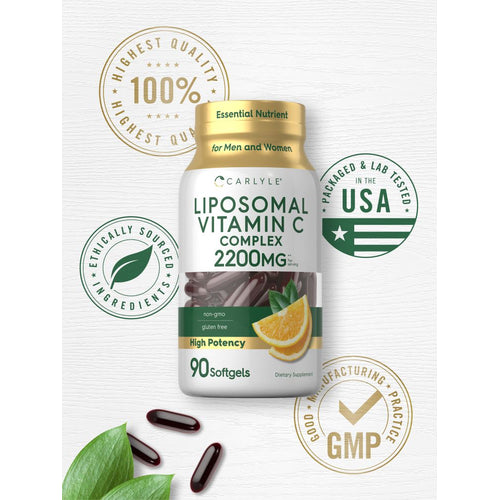 Liposomal Vitamin C 2200mg per serving | 90 Softgels Liposomal Vitamin C 2200mg per serving | 90 Softgels