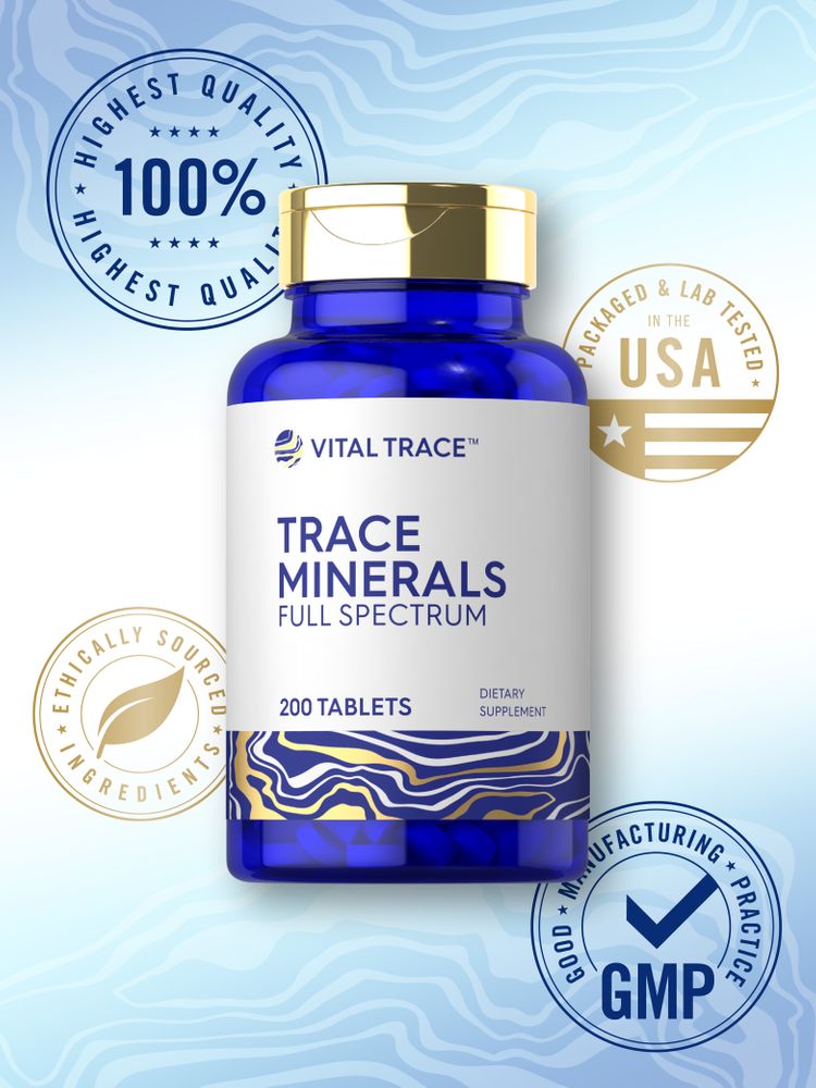 Trace Minerals | 200 Tablets