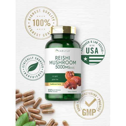 View 6 Reishi-Pilz | 300 Kapseln